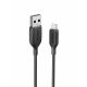 Anker Powerline III Lightning Cable iPhone Charger Cord MFi Certified (6ft)-Black