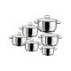 Hascevher Gastro Stainless Steel Cookware Sets