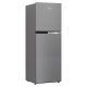 Beko Double Door Refrigerator 250 Liters Brushed Silver Brushed Silver RDNT300XS