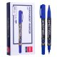 Deli Permanent Marker 12PCS Blue #EU10430