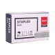 Deli Staples Staples - 26-61000PCS Silver #E0012S
