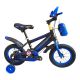 12 Inch Kids Bicycle sporty look with support wheels, Blue FN2023-12