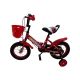 Dukes Bicycle with Training Wheels, Red, 12 Inch FN2032-12