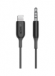 Anker 3.5 mm Audio Cable with Lightning Connector Black