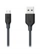Anker Powerline Micro USB Charging Cable 6 feet-Grey