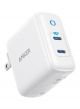 Anker PowerPort III Duo USB C Charger 63x62x29millimeter White