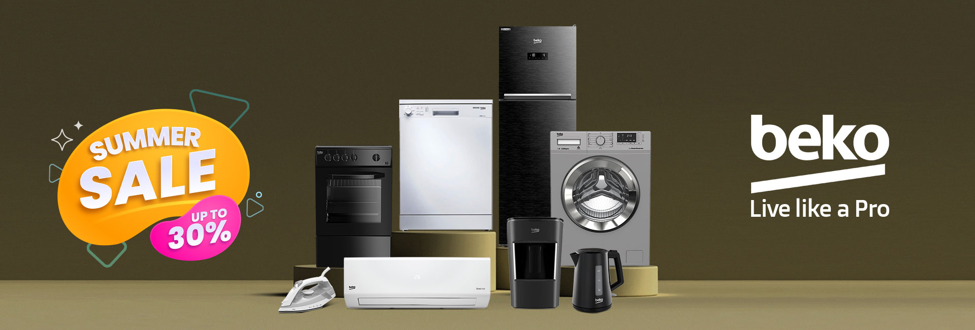 beko home appliances oman
