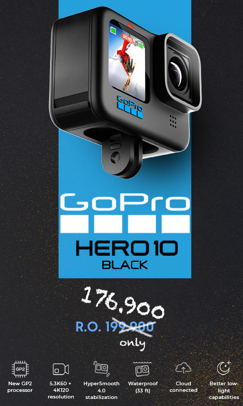 buy gopro hero 10 online oman
